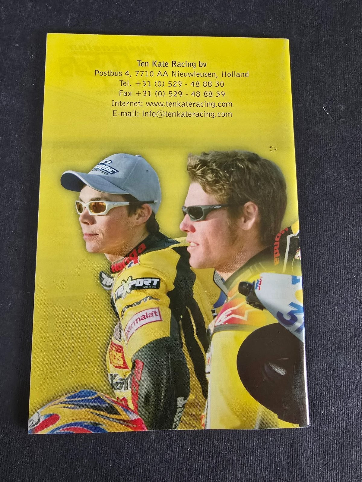 Autografo autograph originale su cartolina motogp Chris Vermeulen motociclismo