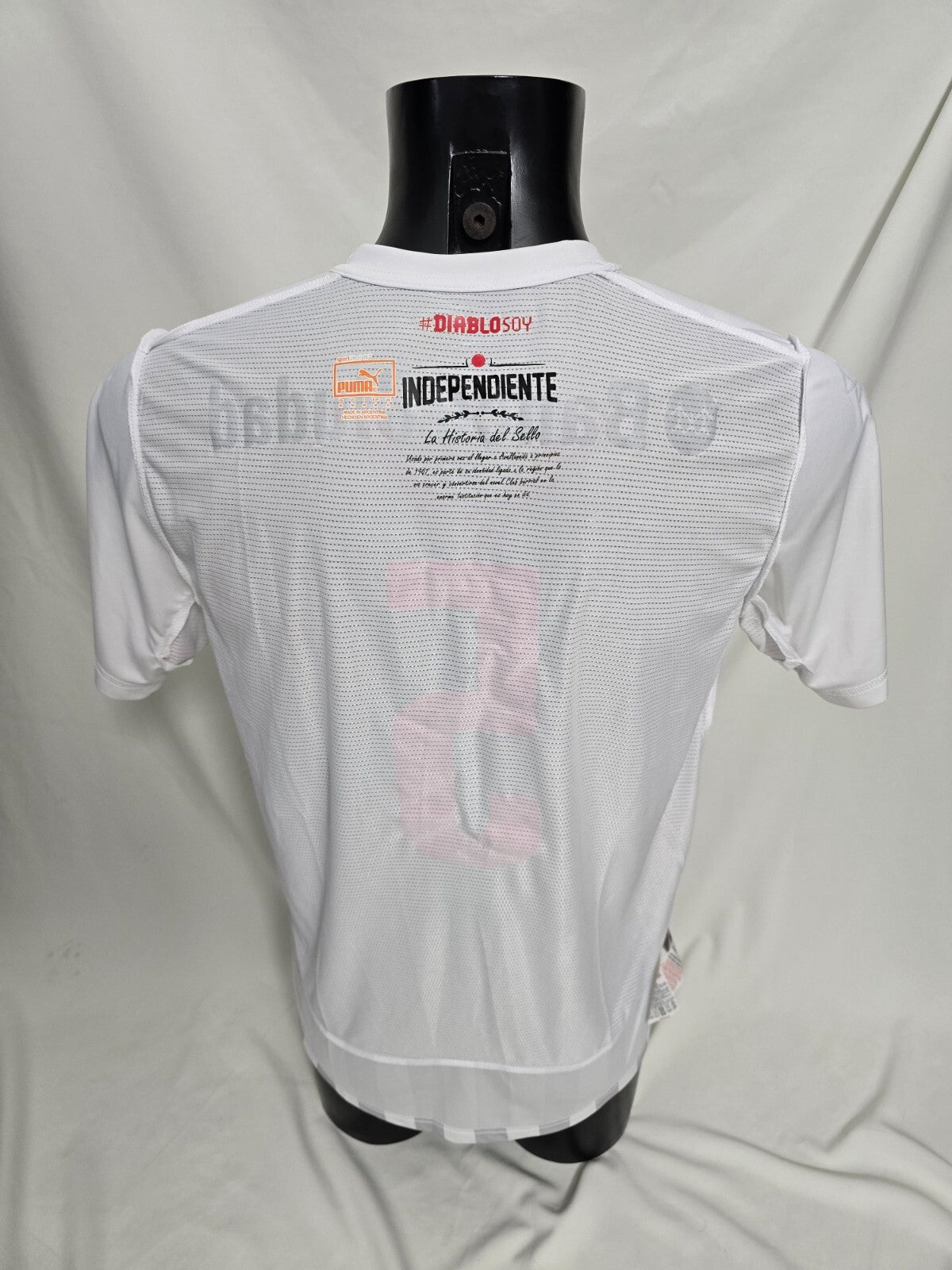 maglia Puma Independiente da trasferta 2014/15 nr 5 Bellocq tg M Match Worn