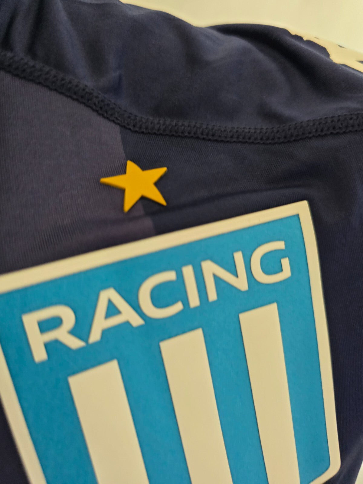 shirt football Racing Club Avelleneda 2017/18 Acuña 17 Kappa Rca match worn