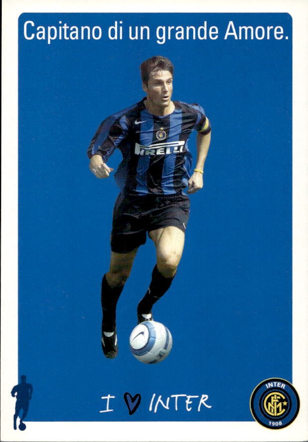 Cartolina calciatore Inter Sini�a Mihajlovi? con autografo stampato
