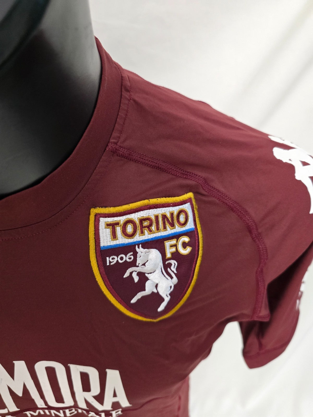 maglia camiseta Torino Kappa Gara Valmora nr 7 Antenucci toppa BWIND TG XL