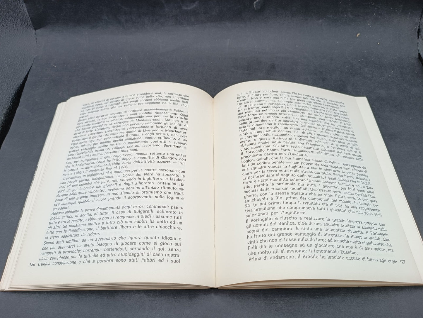Libro E fu subito Corea Coppa Rimet 1966 autografo Gianni Rivera