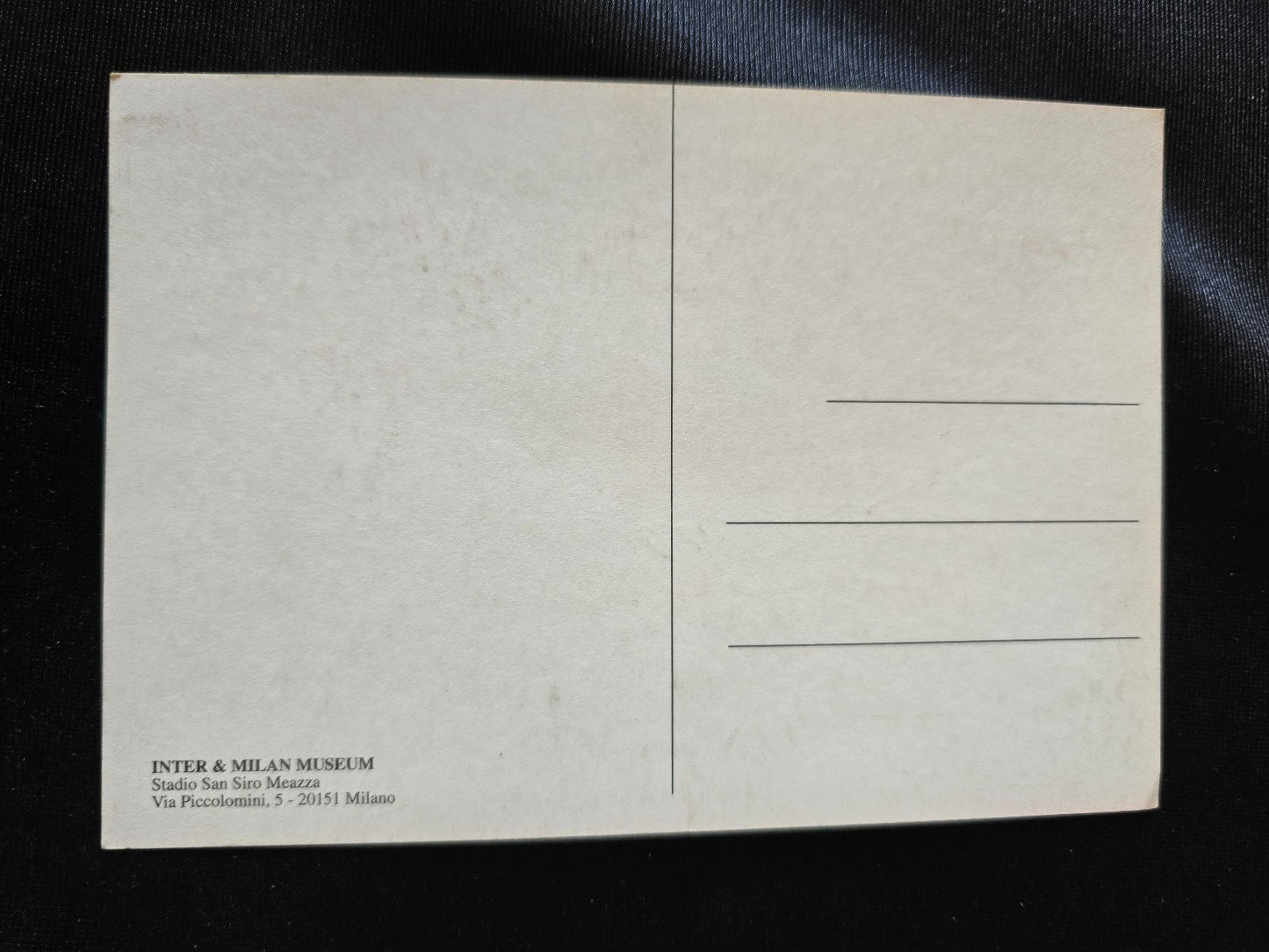 A.C. Milan 1899 cartolina rossonera autogrfata Franco Baresi nr 6