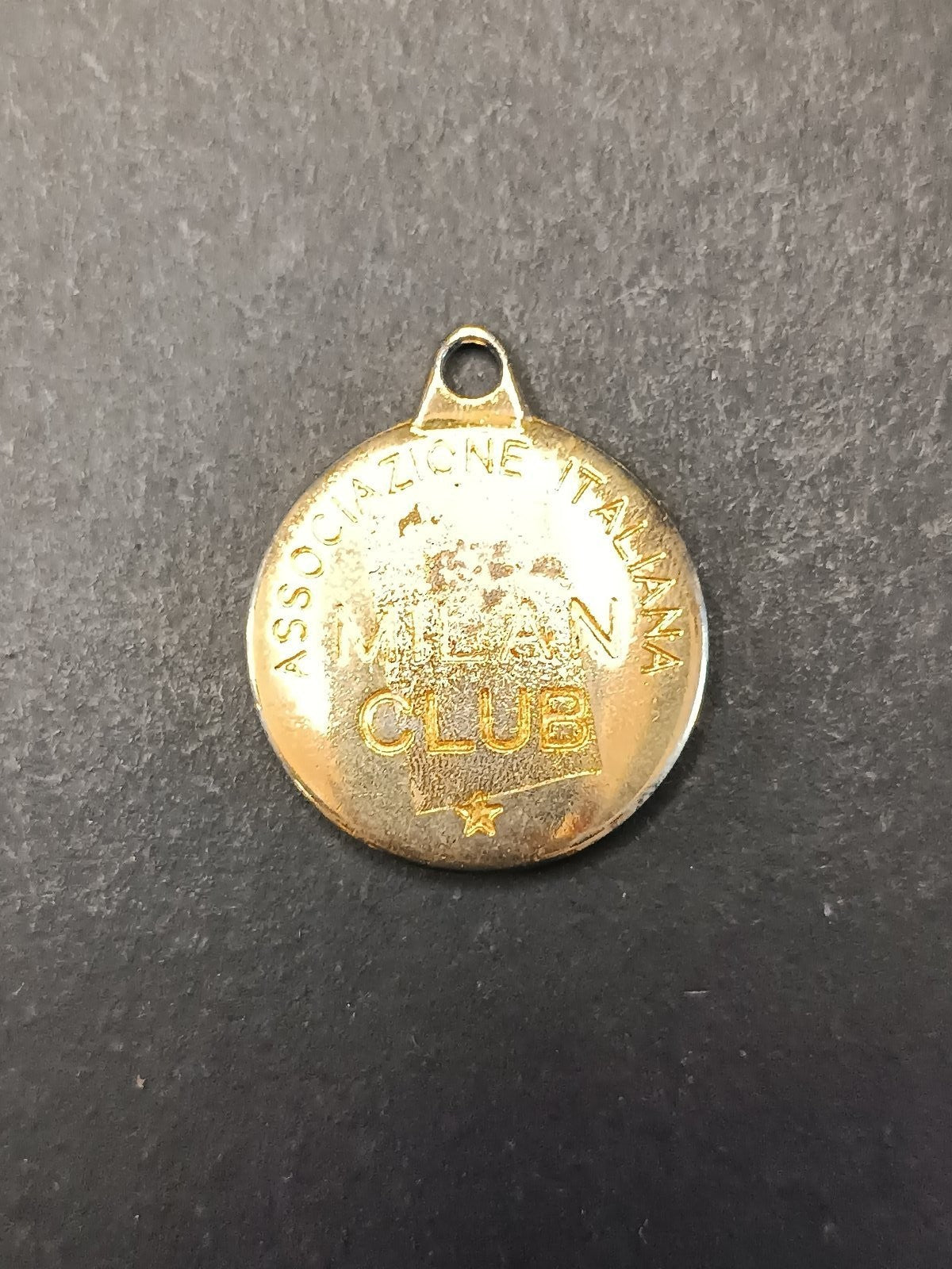 A.C.Milan medaglia da portachiavi associazione italiana Milan club 1967