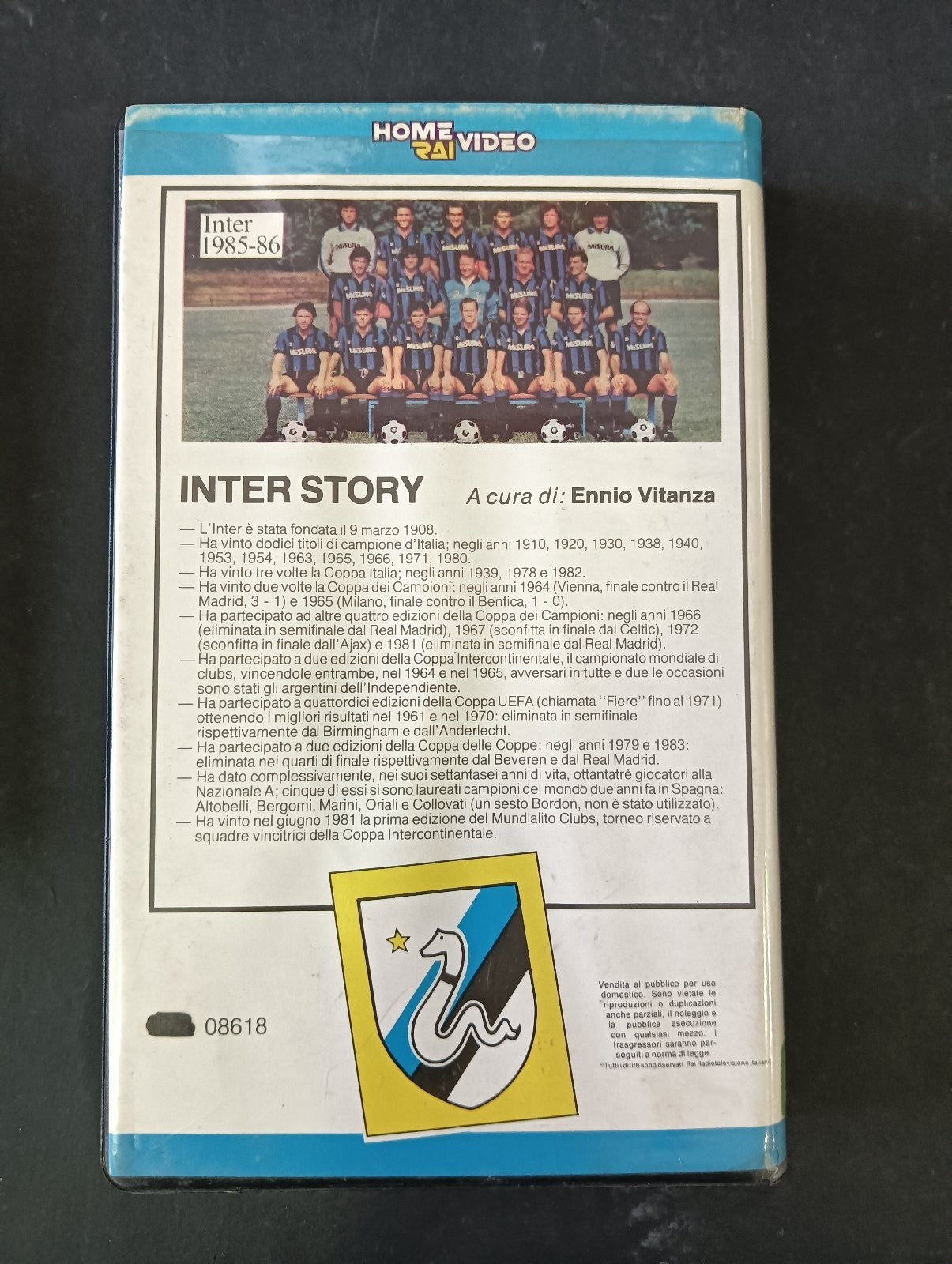 VHS INTER STORY Ennio Vitanza HomeVideo