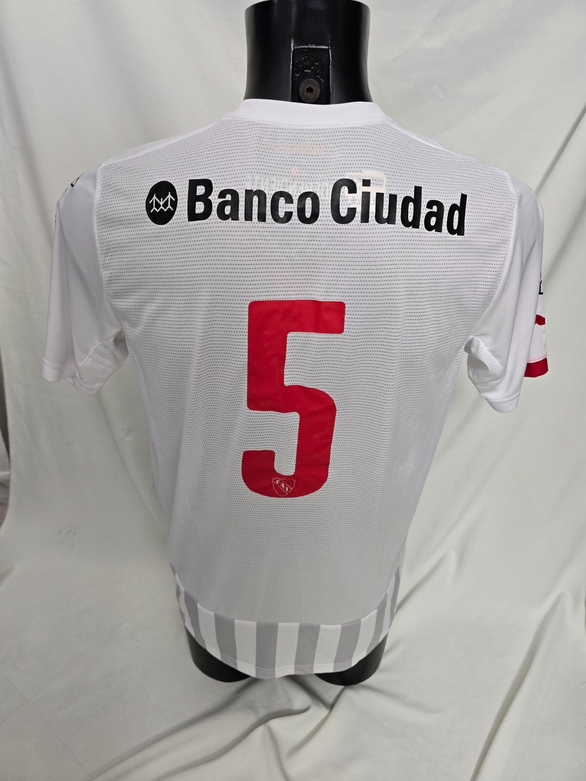 maglia Puma Independiente da trasferta 2014/15 nr 5 Bellocq tg M Match Worn