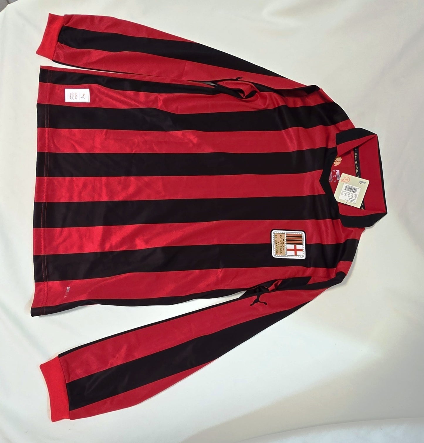 PUMA Maglia tshirt AC Milan 125 Anni Ufficiale Authentic Celebrativa nuova TG M