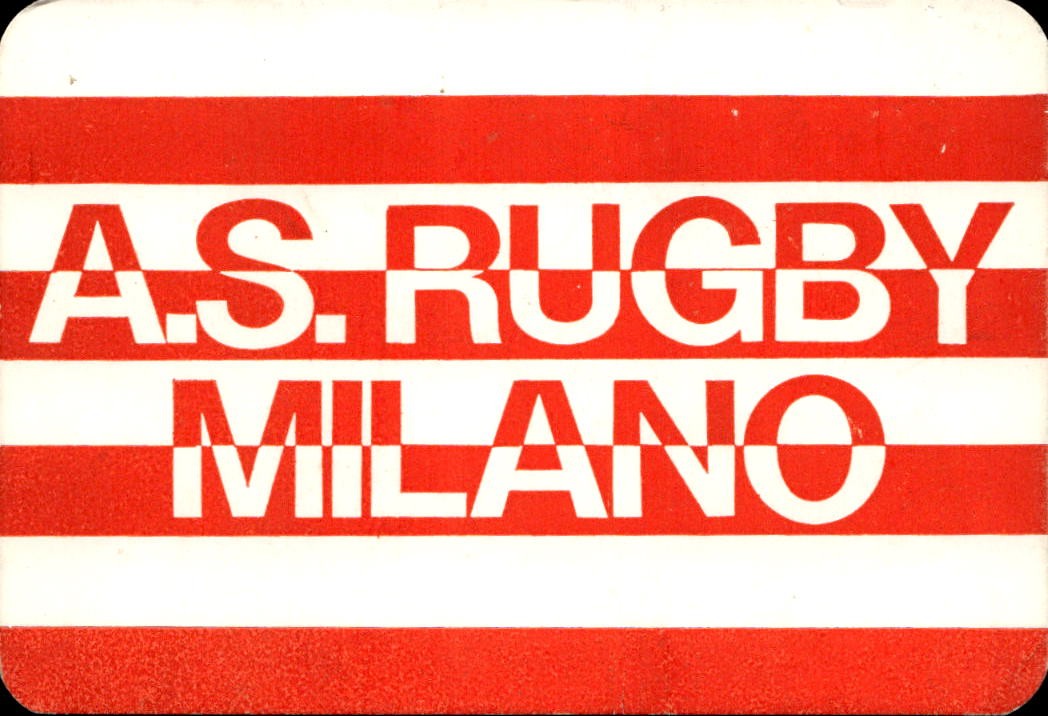 cartolina calciatori Campionato Rugby 1981/82