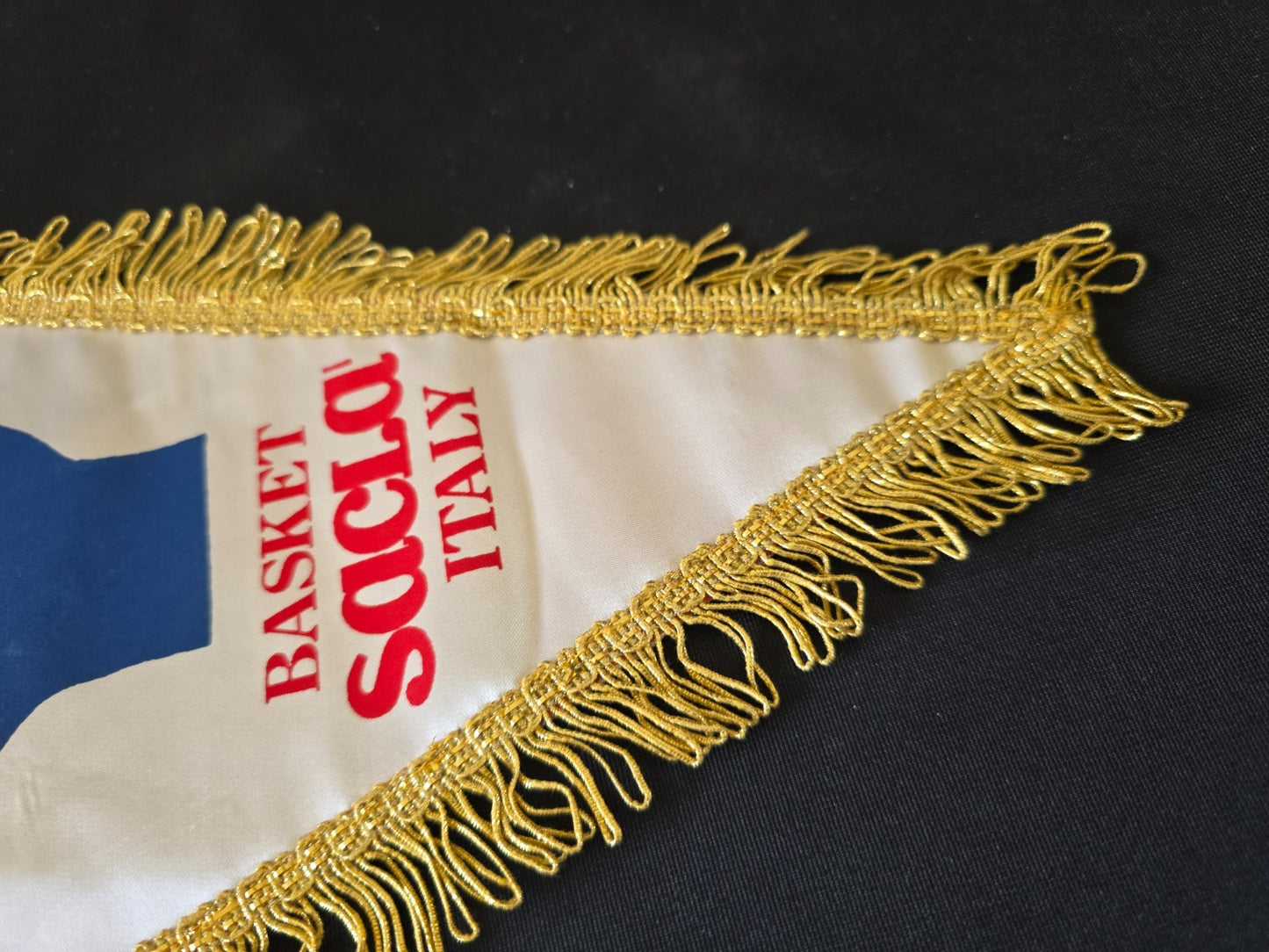 Gagliardetto Pennant SACLA' Libertas Pallacanestro Asti Basket Anni 70/80