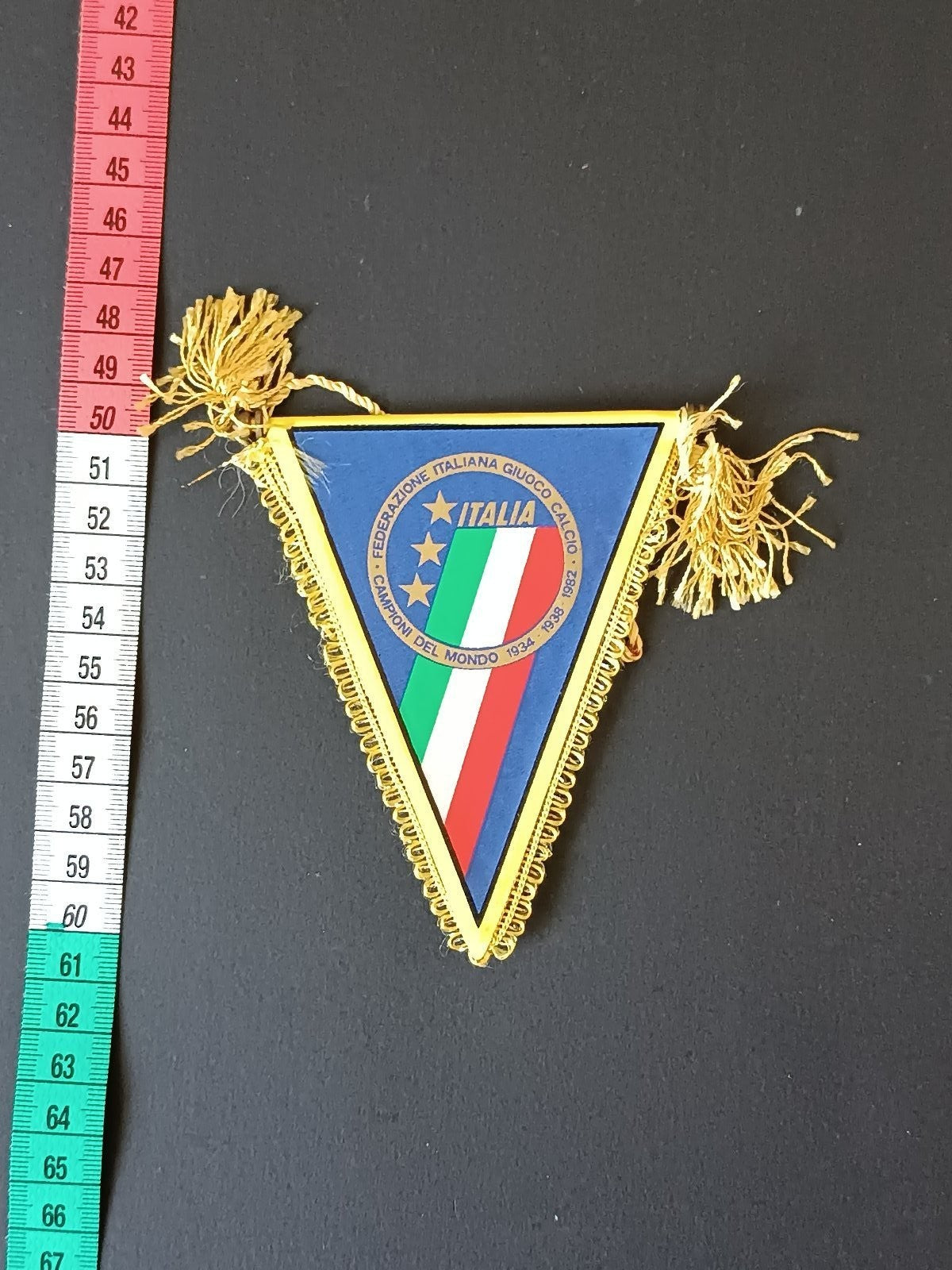 gagliardetto Pennant calcio Federazione Italiana Giuoco Calcio
