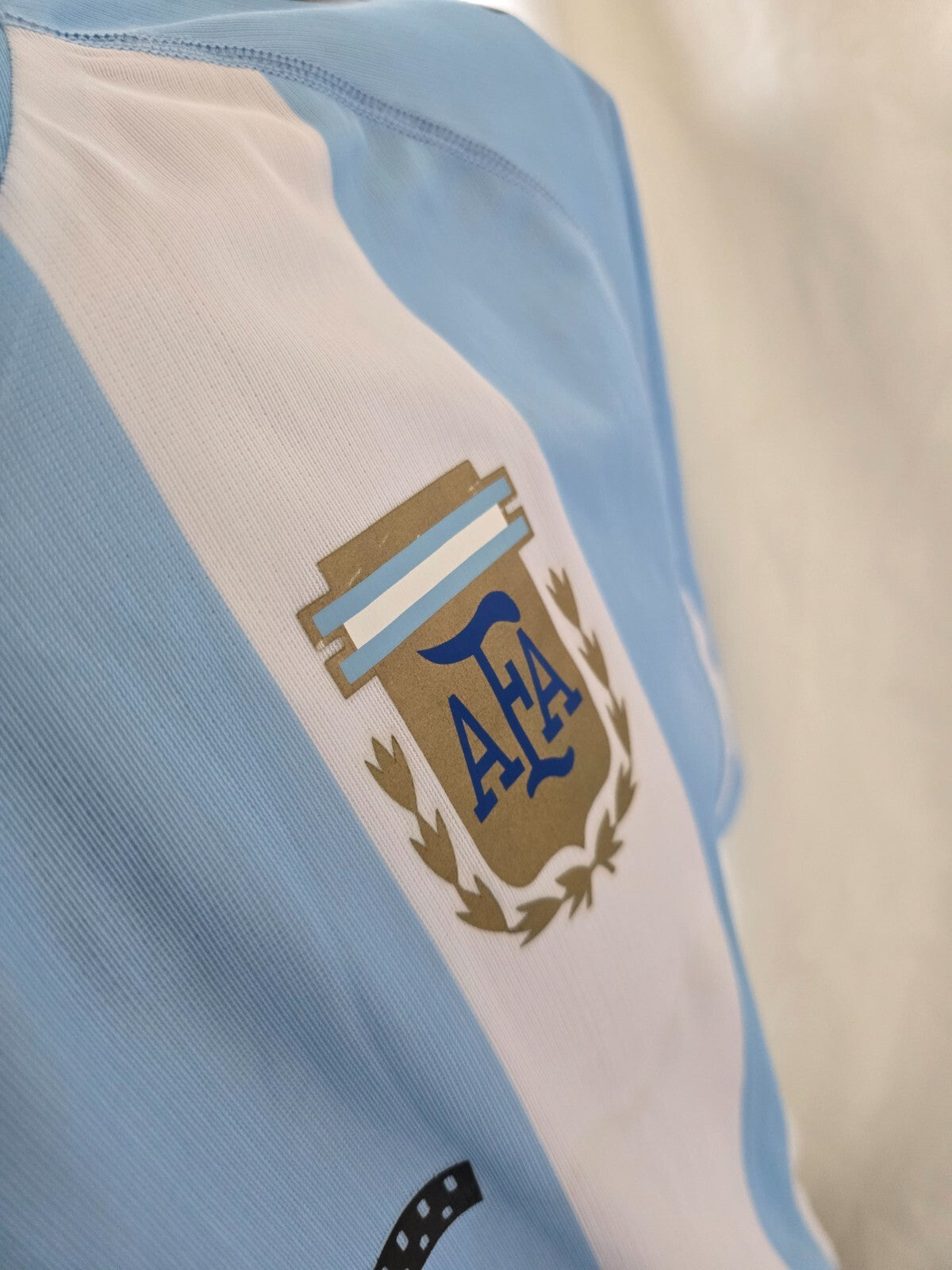 Maglia calcio ufficiale Argentina Luis Biglia 5 Adidas Climacool tg L