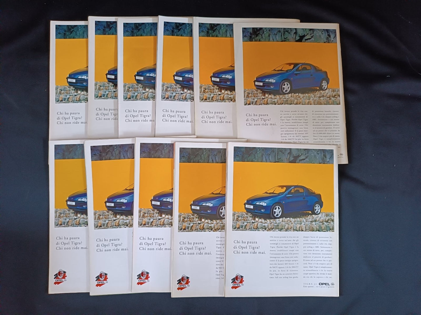 rivista FORZA MILAN - anno 1995 completa 1-12 (con poster dove segnalato)