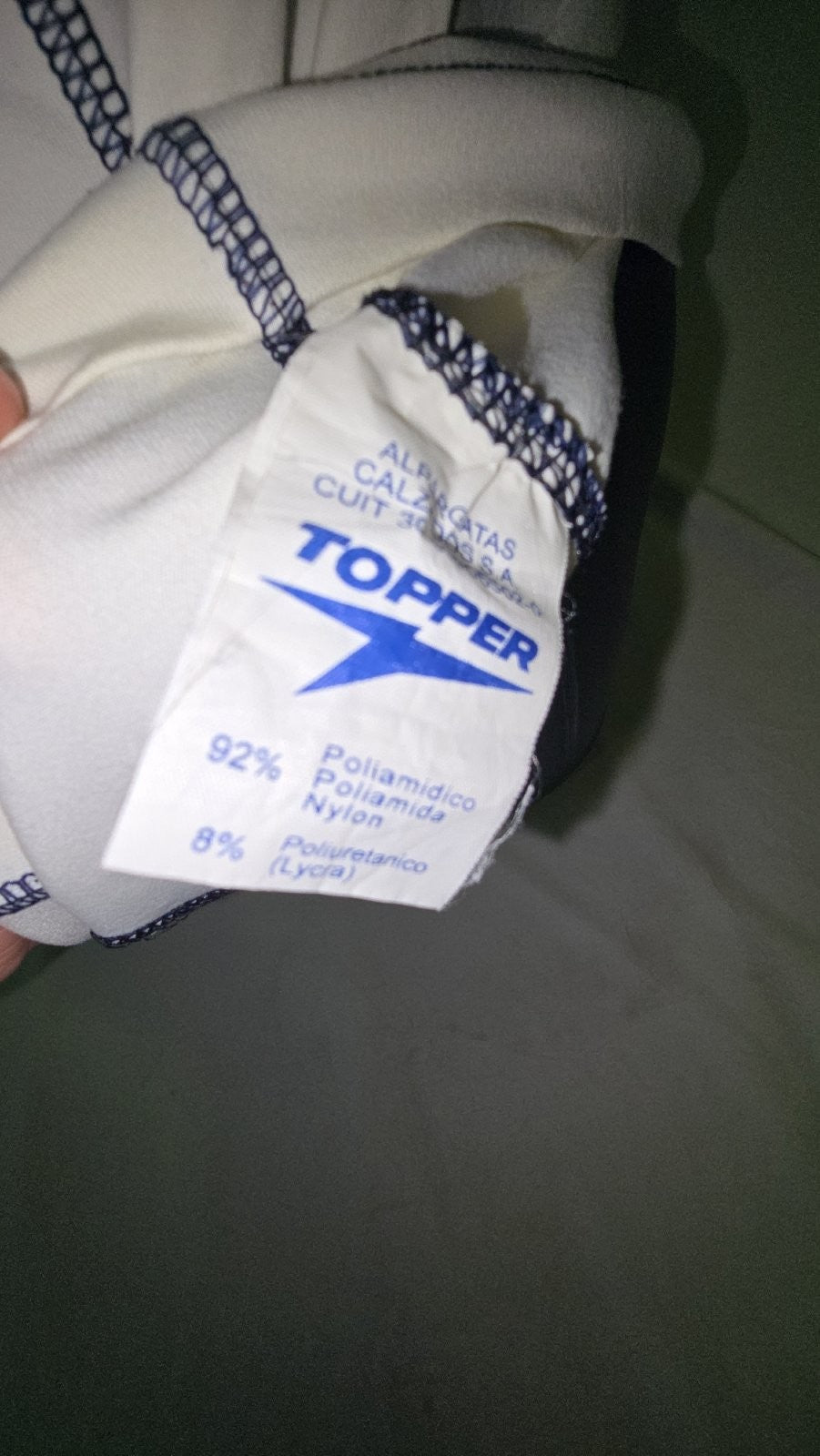 Maglia Camiseta Calcio Topper Independiente Avellaneda 2000/01 nr 6 tg L (A)