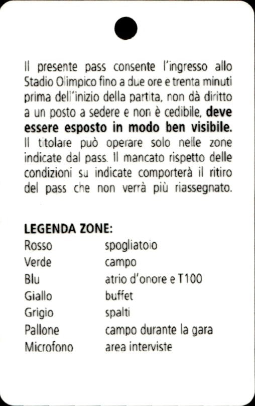 biglietto Ticket Stadio Juventus Livorno 25/08/2007 Sky-Area Palchi n 43079