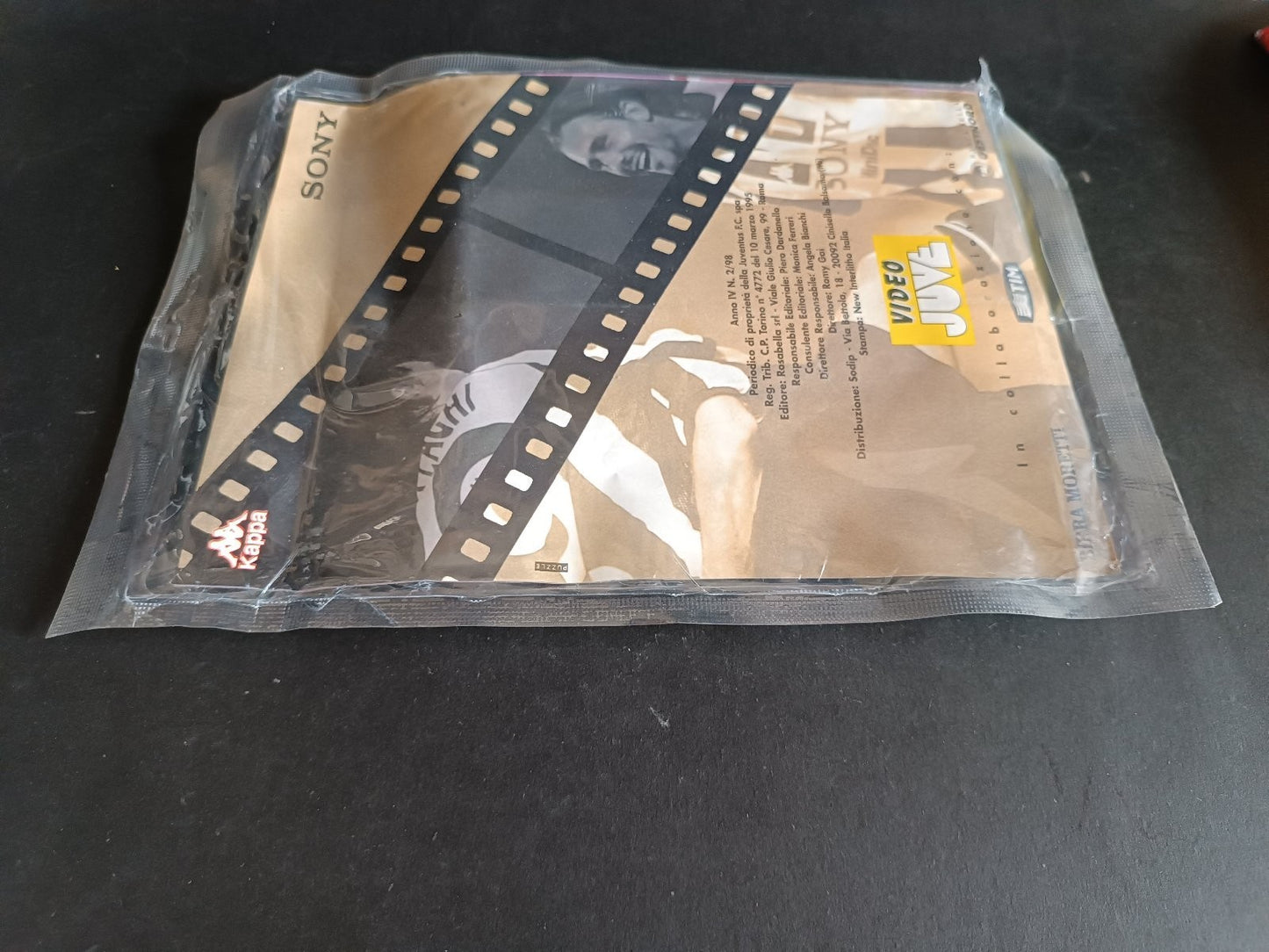 VHS JUVE 2/98 Del Piero - Amsterdam(blisterato)