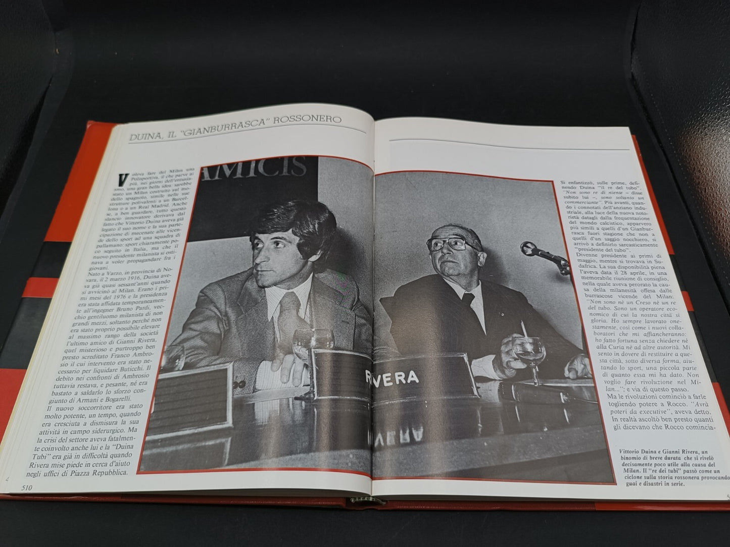 Libro Storia del Milan dal 1963-64 Forte Editore