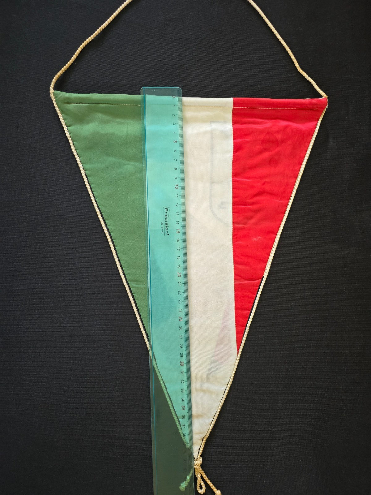 Gagliardetto ricamato Pennant VIRTUS PALLACANESTRO BOLOGNA basket 1969-70 origin