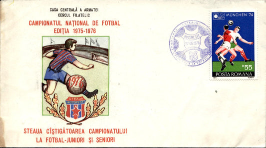 busta primo giorno Bucarest 1976