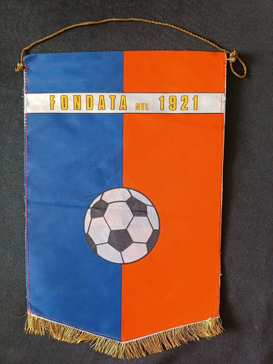 Gagliardetto Pennant Calcio Fondato 1921 Vintage
