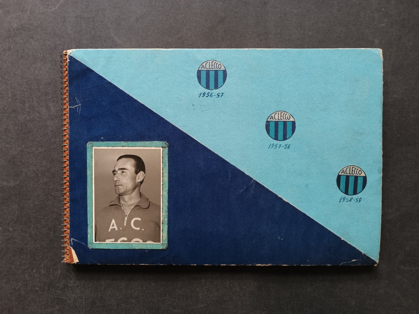 Album con ritagli fotografici Lecco Calcio