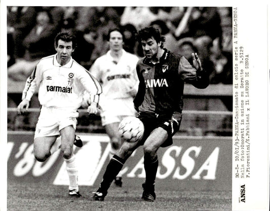 Foto fotografia d'agenzia calciatore squadra calcio Genoa Onorati contro Zoratto