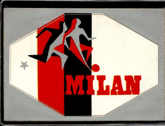 Cartolina Milan con autoadesivo (B)
