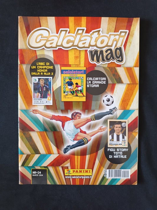 rivista CALCIATORI MAG numero 24 - 2014 - con poster