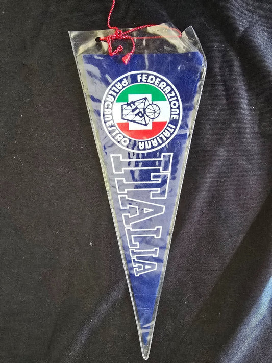 Gagliardetto Pennant F.I.P. ITALIA Federazione Italiana Pallacanestro Originale