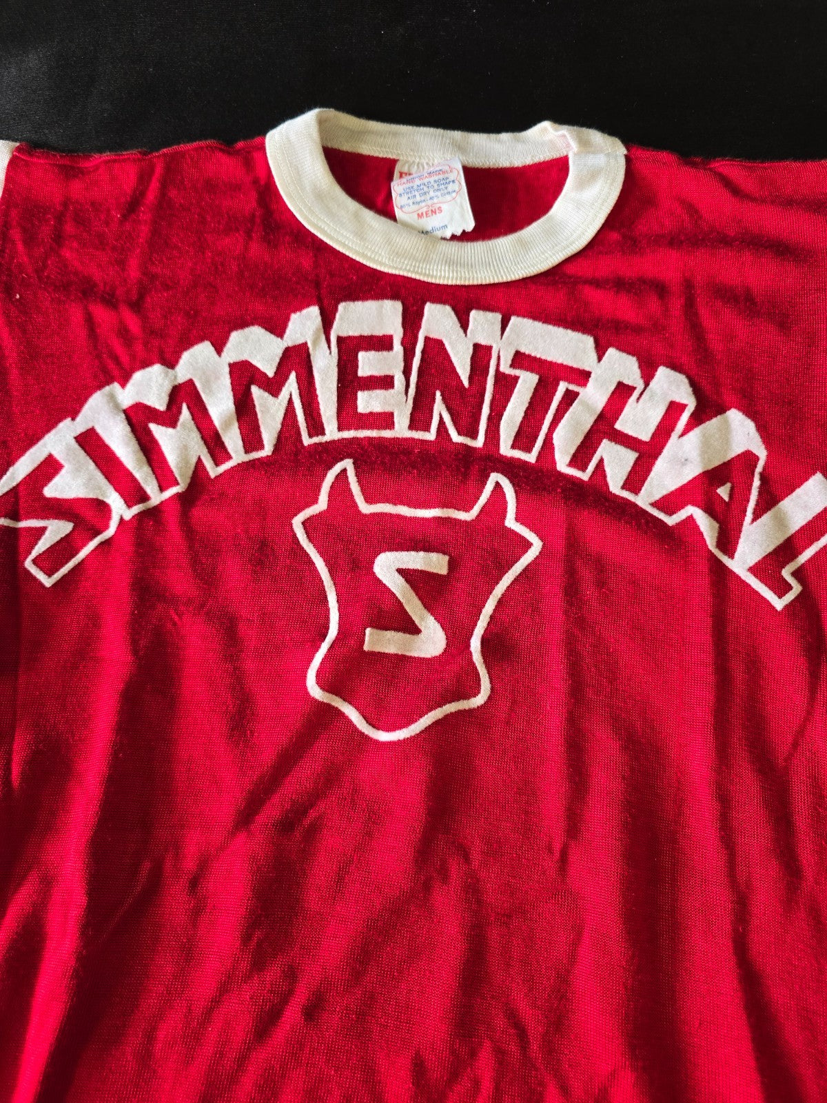TSHIRT SIMMENTHAL Olimpia Basket Milano originale dell'epoca