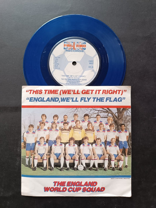 Vinile 45 giri England World Cup Squad This Time (We'll Get It Right)