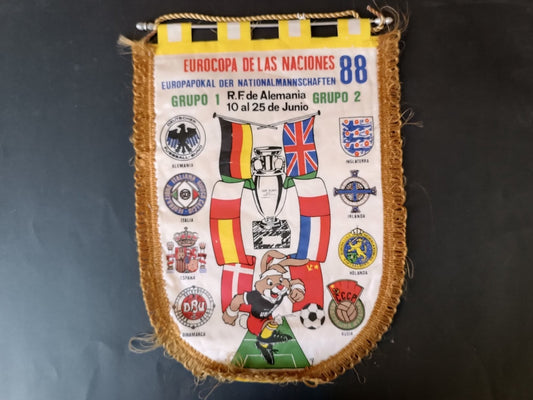 gagliardetto Pennant calcio Europas de las Naciones 88