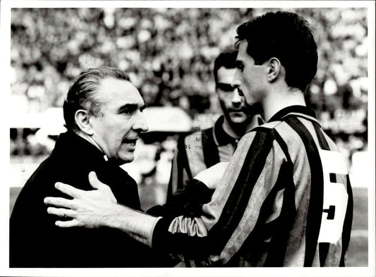 fotografia originale Inter Bagnoli Bergomi Ferri in campo 2