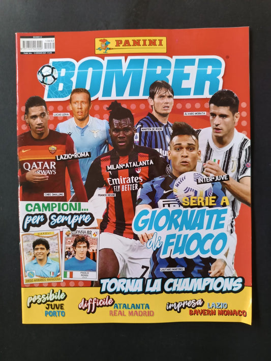 Rivista Panini Bomber numero 32 Gennaio 2021