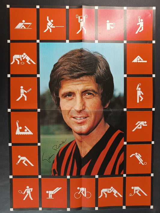 Poster GIANNI RIVERA - 35x50 cm