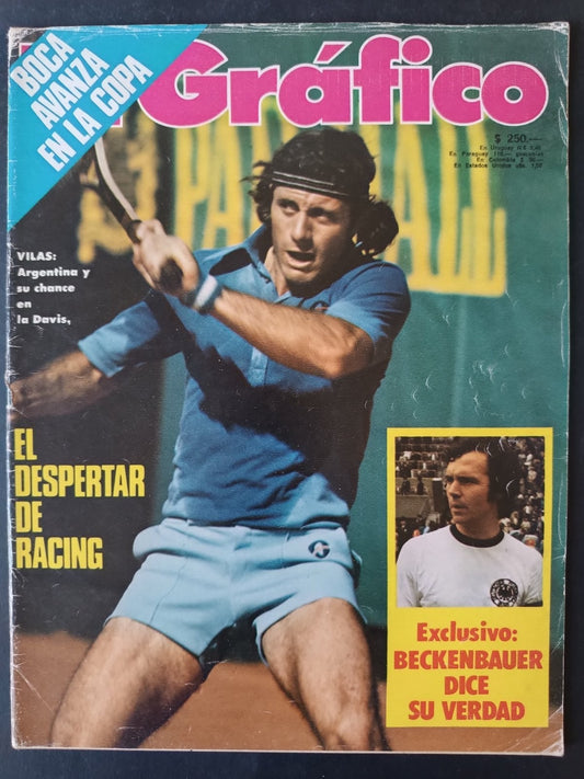 Rivista EL GRAFICO numero 3003 anno 1977 BeckenBauer