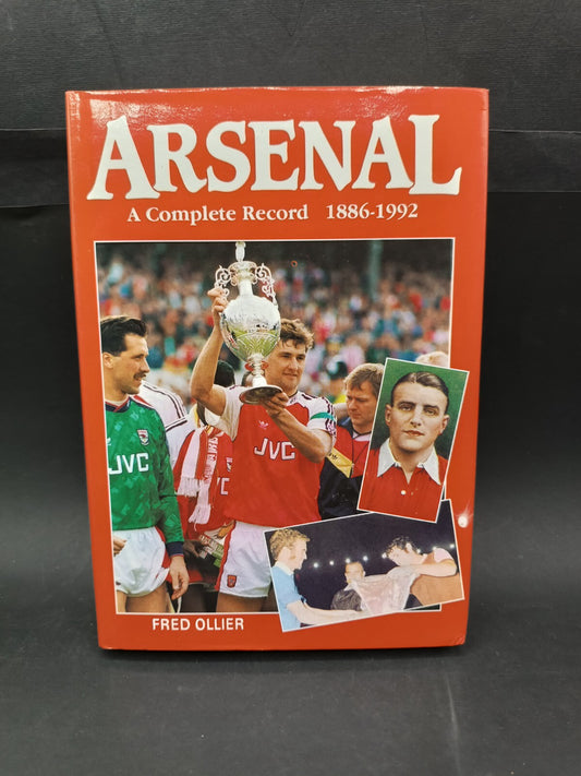 Libro Arsenal A complete record 1886-1992 Fred Ollier
