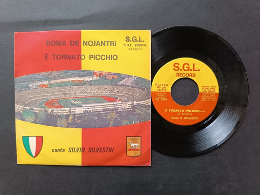 Vinile 45 giri ROMA DE NOJANTRI E' TORNATO PICCHIO
