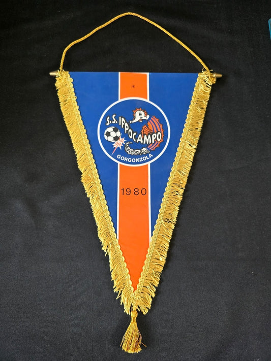 Gagliardetto Pennant  S.S. IPPOCAMPO GORGONZOLA CALCIO 1980