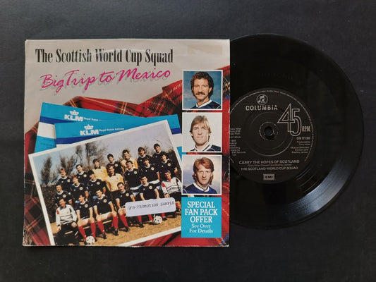 Vinile 45 giri BIG TRIP TO MEXICO The Scottish World Cup Squad