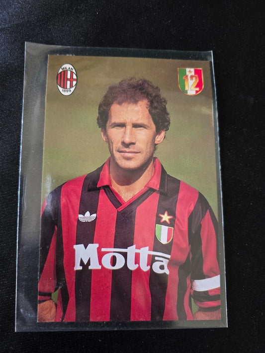 A.C. Milan 1899  cartolina  con annullo 12� scudetto 1991/92 Franco baresi