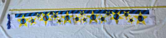 Sciarpa Scarf INTERNAZIONALE FC  86/87 con i volti dei giocatori (B1)