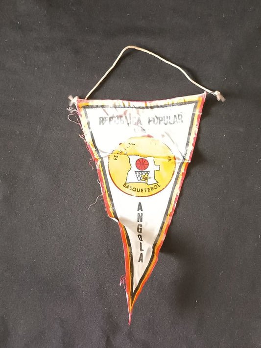 Gagliardetto Pennant Angola Basket Vintage