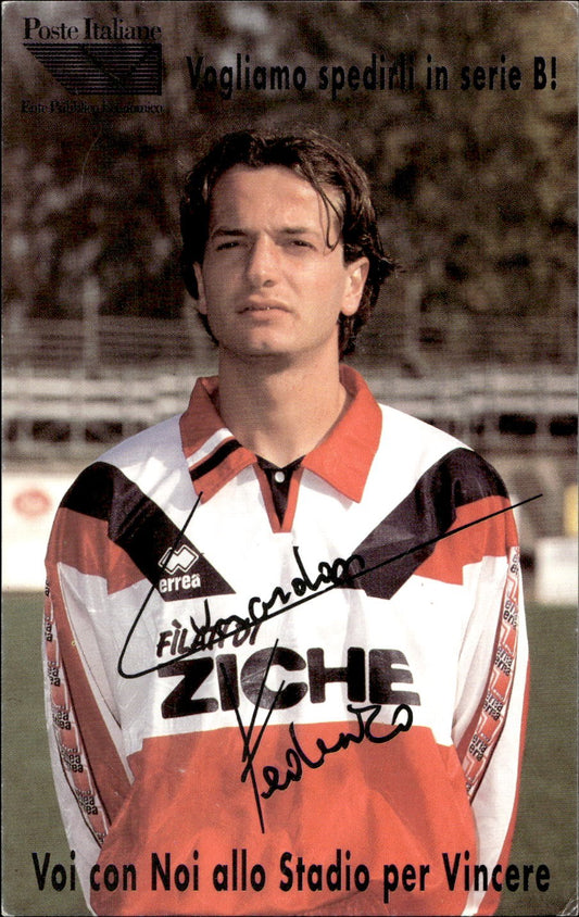 cartolina calciatori autografata in originale Giocatore dell' A.C. Carpi 10