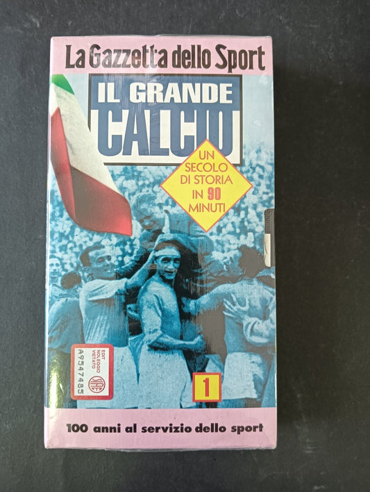 VHS IL GRANDE CALCIO n 1 La Gazzetta dello Sport