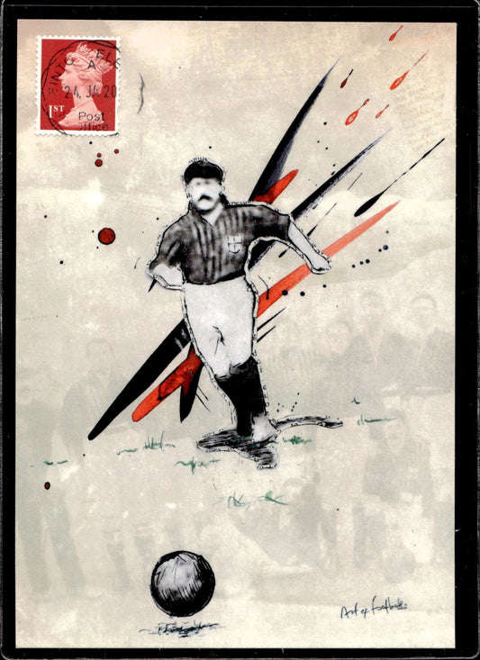 cartolina postcard Calcio Milan The Lord of Milan Herbert Kilpin