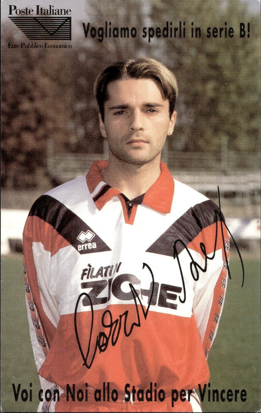 cartolina calciatori autografata in originale Giocatore dell' A.C. Carpi 9