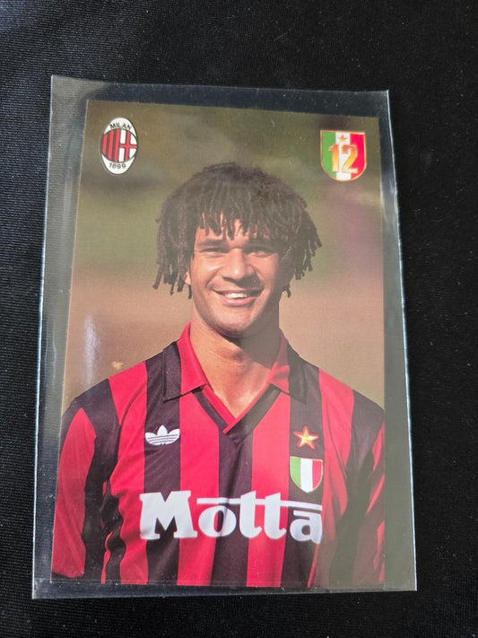 A.C. Milan 1899  cartolina  con annullo 12� scudetto 1991/92 Ruud Gullit