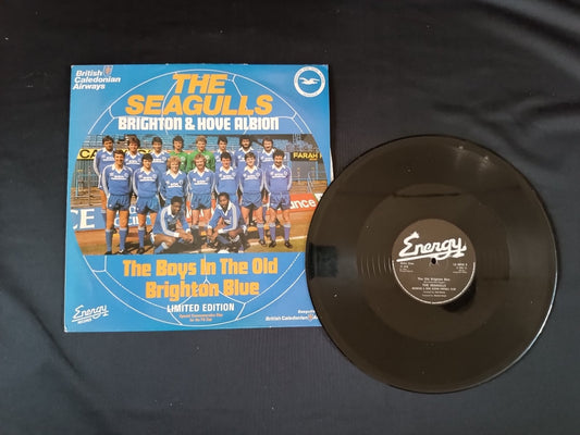 disco 33 giri british caledonian airways seagulls brighton hove albion