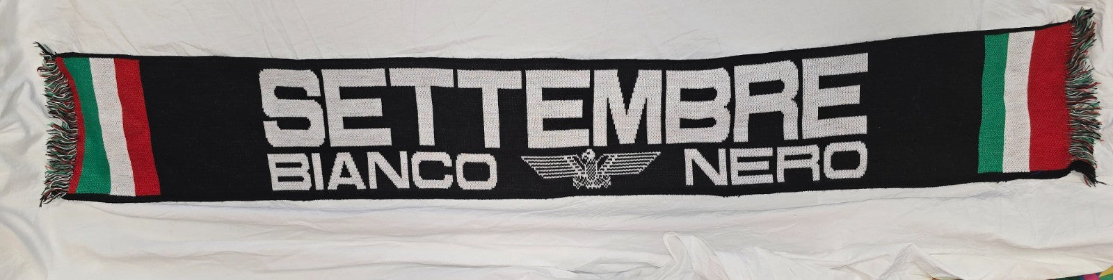 Sciarpa ASCOLI scarf  Calcio bufanda Schal écharpe  Settembre Bianco Nero