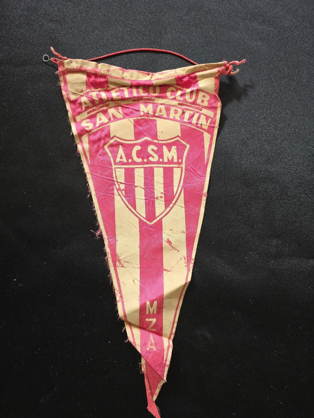 OLD Gagliardetto Pennant  bander�n Atl�tico Club San Mart�n AMZ